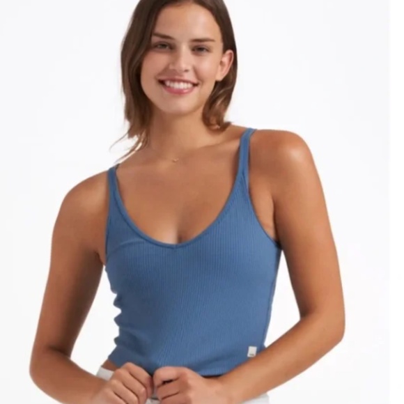 Vuori Rib Crop Tank - Picture 6 of 6